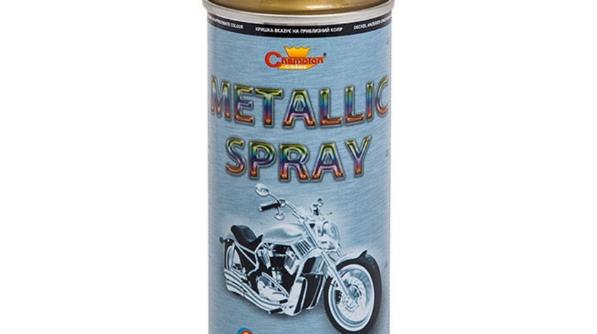 Spray Vopsea Profesional Champion Color Ral Auriu Metalizat 400ML 300721-2