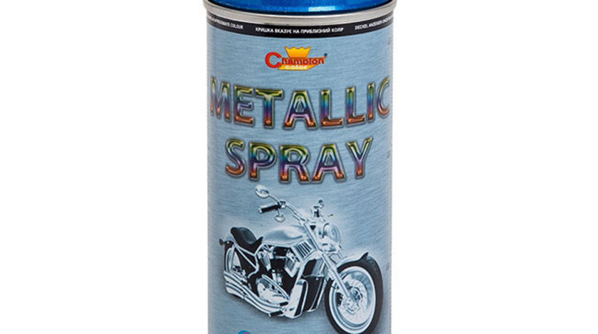 Spray Vopsea Profesional Champion Color Ral Albastru Metalizat 400ML TCT-4910