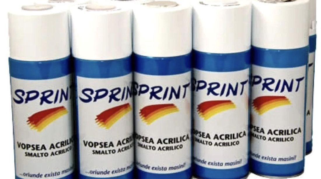 Sprint Spray Vopsea Negru Lucios 400ML 4515