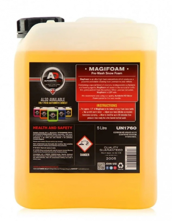 Spuma Prespalare Auto Autobrite Direct Magifoam 5L AD-MF5L