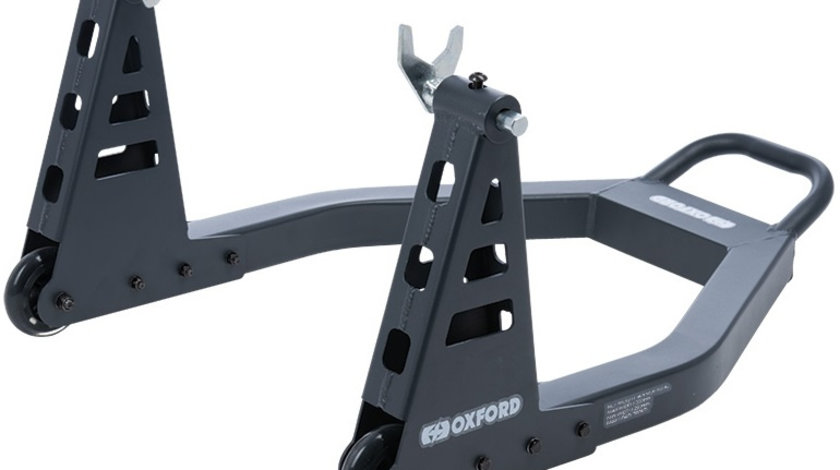 Stand Roata Moto Spate Oxford Zero-G Lite Aluminiu Negru OX284