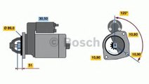 Starter MERCEDES VARIO autobasculanta (1996 - 2016...