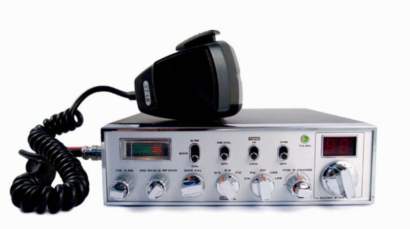 Statie radio CB SUPER STAR-3900, AM/FM/USB/CW/PA, 12V, ASQ PNI-SS3900