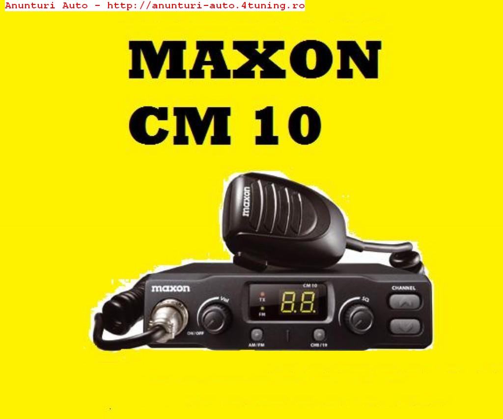 STATIE RADIO MAXON CM10 LA SUPER PRET 250 LEI #15615