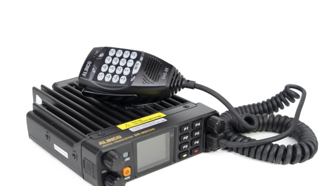 Statie radio VHF/UHF PNI Alinco DR-MD-520E dual band 144-146MHz/430-440MHz, cu functie GPS, 4000 canale, analogic si digital PNI-DR-MD-520E