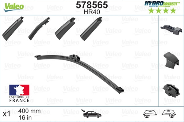 Stergator Hydroconnect Hr40(1x440mm) Valeo Mercedes-Benz 578565