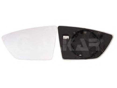 Sticla oglinda, oglinda retrovizoare exterioara SEAT LEON ST (5F8) (2013 - 2016) ALKAR 6431807 piesa...