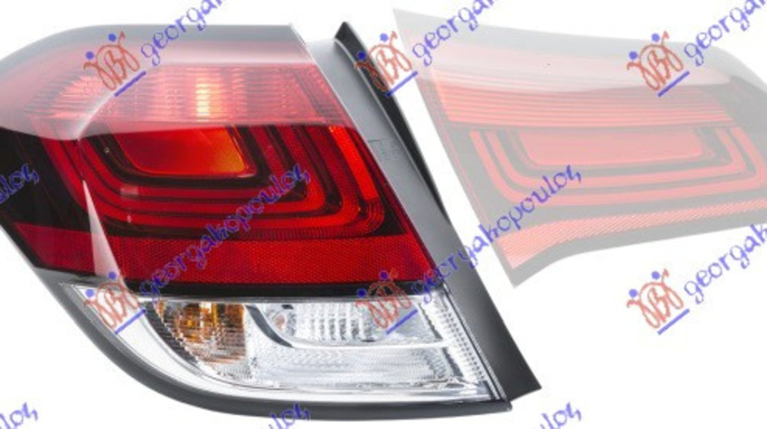 Stop Lampa Spate - Citroen C4 2011 , 9808624480