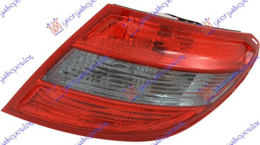 Stop/Lampa Spate Dreapta Cu Semnalizare Fumurie Mercedes C-Class W204 2007-2008-2009-2010-2011