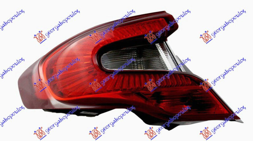 Stop/Lampa Spate Electric Exterior Stanga Sedan Fiat Tipo 2016-2017-2018-2019-2020-2021