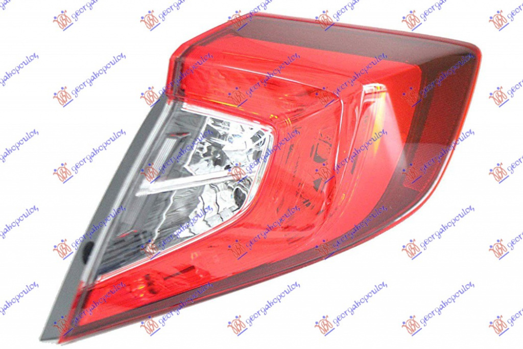 Stop Lampa Spate Exterior Dreapta Honda Civic Sedan 2016 2017 2018 2019 2020 2021