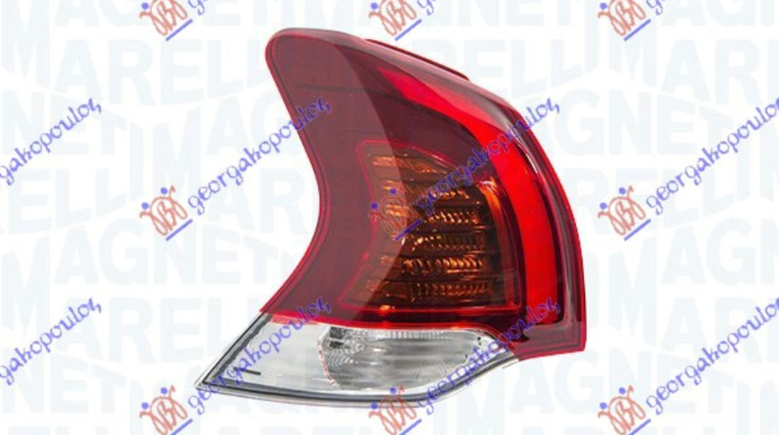 Stop Lampa Spate Exterior Led Stanga Peugeot 3008 An 2013 2014 2015 2016