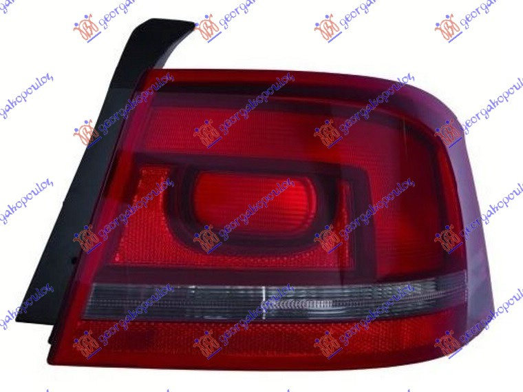 Stop Lampa Spate Exterior Negru Dreapta VW Passat 2011 2012 2013 2014 2015