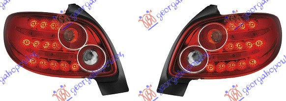 Stop Lampa Spate - Peugeot 206 98 1999