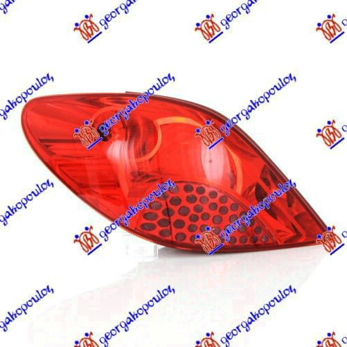 Stop Lampa Spate - Peugeot 207 2006 , 6350y7