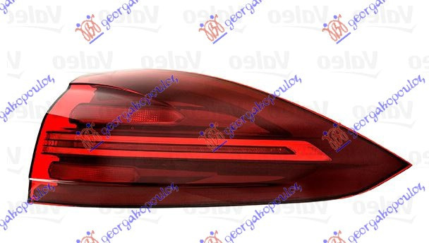 Stop Lampa Spate - Porsche Cayenne 2012 , 95863106110