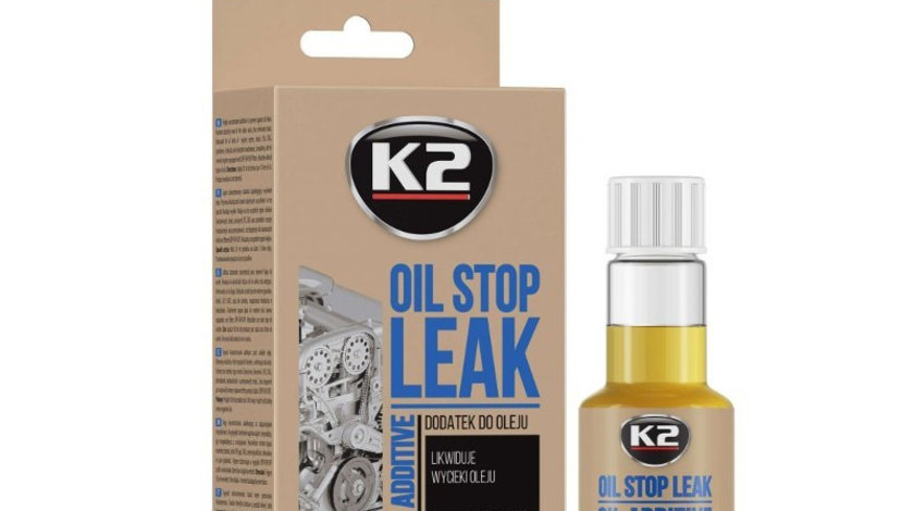 Stop Leak Oil Aditiv Pentru Prevenirea Scurgerilor De Ulei, 50 Ml K2-01471