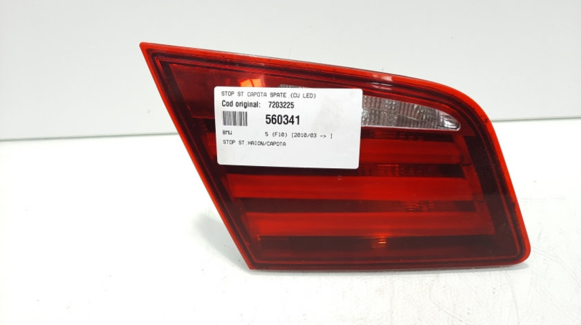 Stop stanga capota spate cu led, cod 7203225, Bmw 5 (F10) (id:560341)