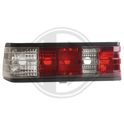 STOPURI CLARE MERCEDES W201 FUNDAL RED/CRISTAL -COD 162019