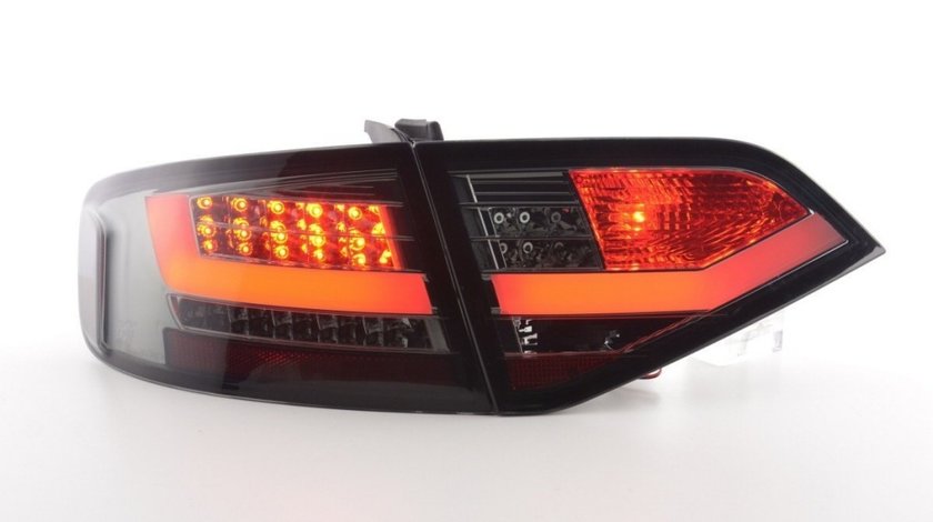 Stopuri cu led Audi A4 B8 fumuriu -COD AU9008