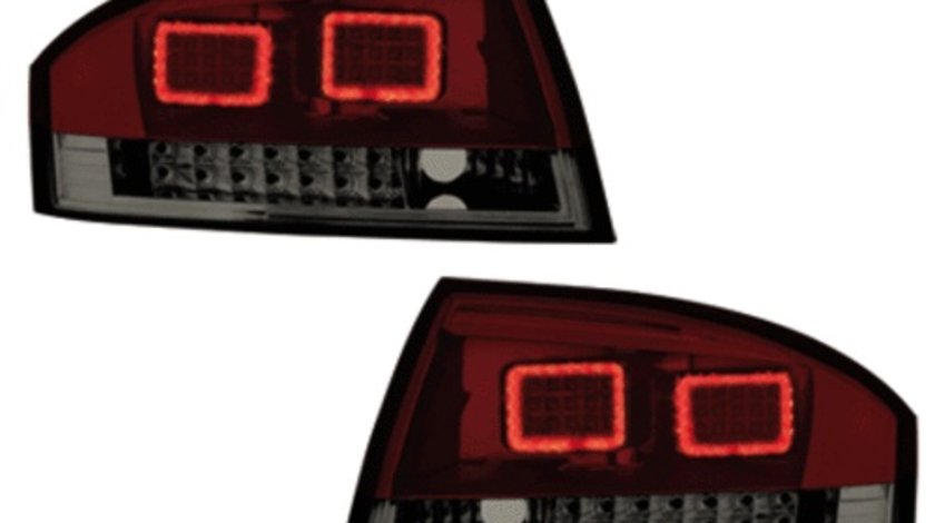 STOPURI CU LED AUDI TT FUNDAL RED BLACK -COD RA06KLRS
