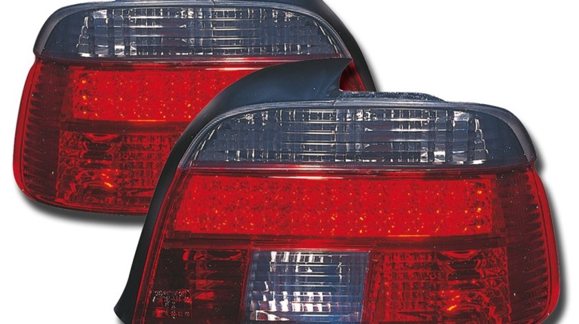 STOPURI CU LED BMW E39 FUNDAL RED/BLACK -COD FKRLXLBM8015