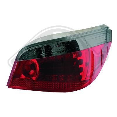 STOPURI CU LED BMW E60 FUNDAL RED/BLACK -COD 1224996