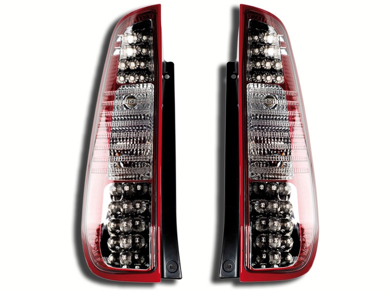 STOPURI CU LED FORD FIESTA FUNDAL RED -COD FKRLXLFO043