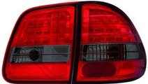 STOPURI CU LED MERCEDES W210 FUNDAL RED/BLACK -COD...