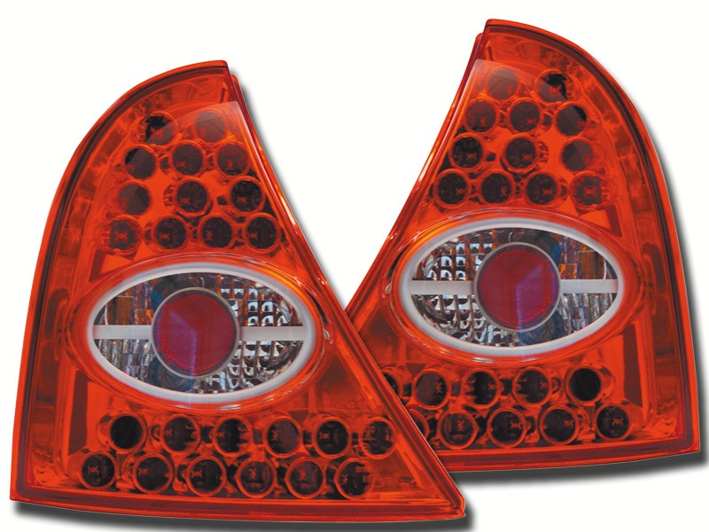 STOPURI CU LED RENAULT CLIO FUNDAL RED -COD FKRLXLRE001