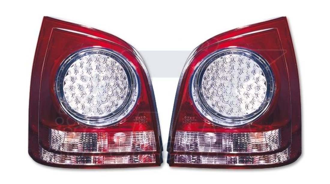 STOPURI CU LED VW POLO 9N FUNDAL RED -COD FKRLXLVW9003 #3961572