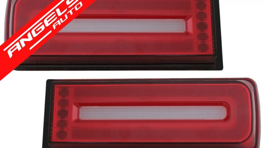 Stopuri Full LED Mercedes G-Class W463 (2008-2017)Facelift 2018 Look LED Dinamic