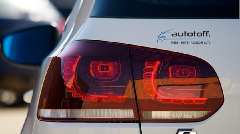 Stopuri Full LED VW Golf 6 (2008-2012) GTI R20 Design
