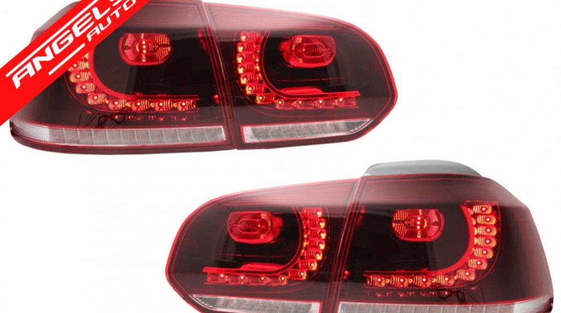 Stopuri Full LED VW Golf 6 VI (2008-2013) GTI R20 Design