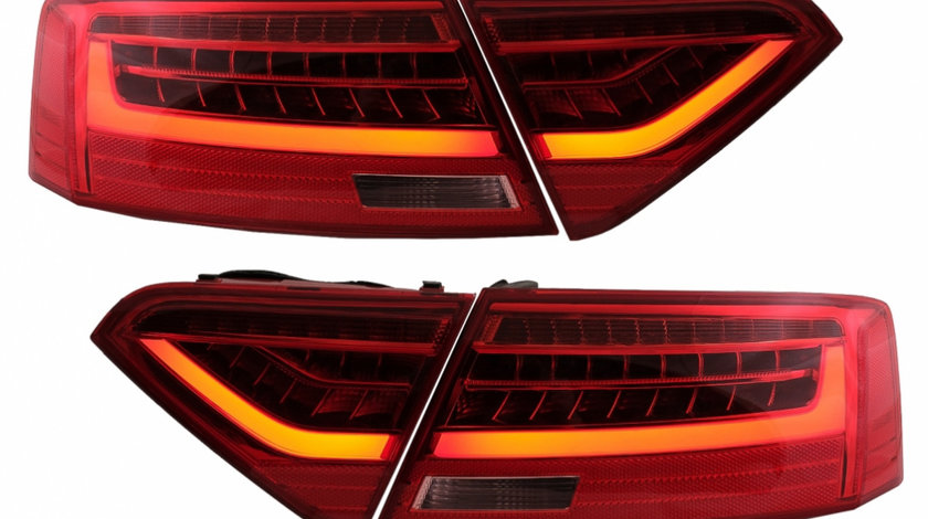 Stopuri LED compatibil cu Audi A5 8T Coupe Cabrio Sportback (2007-2011) Semnal Secvential Dinamic TLAUA58TNL