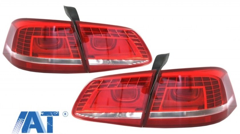 Stopuri LED compatibil cu VW Passat 3C B7 Facelift Sedan (10.2010-10.2014) Rosu Clar