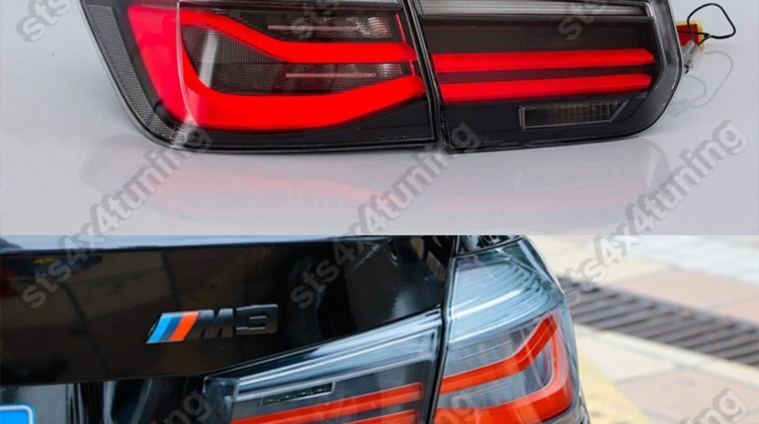 STOPURI LED CU DYNAMIC LED SEMNALIZARE BMW SERIA 3 F30 2011-2014 SMK[LCI  LOOK] #37653595