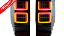 Stopuri LED Ford Ranger (2012-2018) Geam Clar cu S...