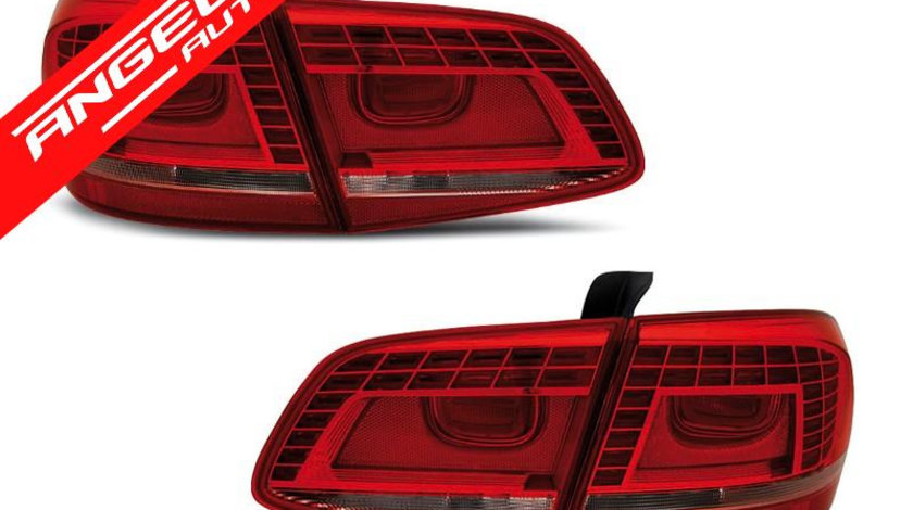 Stopuri LED Rosu Alb potrivite pentru VW PASSAT B7 SEDAN 10.10-10.14