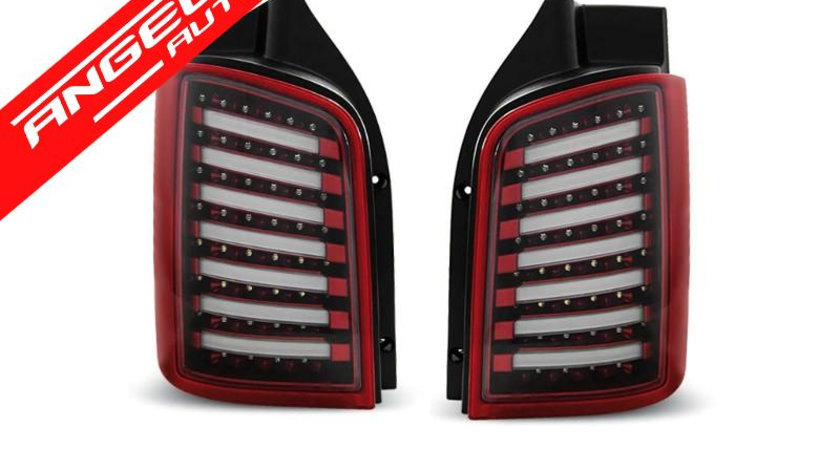 Stopuri LED Rosu Alb potrivite pentru VW T5 04.03-09 / 10-15