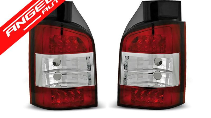 Stopuri LED Rosu Alb VW Transporter T5 (2003-2009)