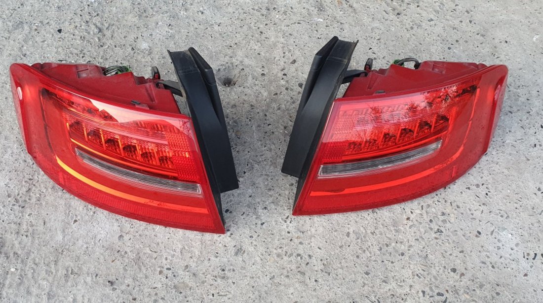 Stopuri LED stanga dreapta AUDI A4 B8 Facelift berlina 2012 2013 2014 2015  #58683600