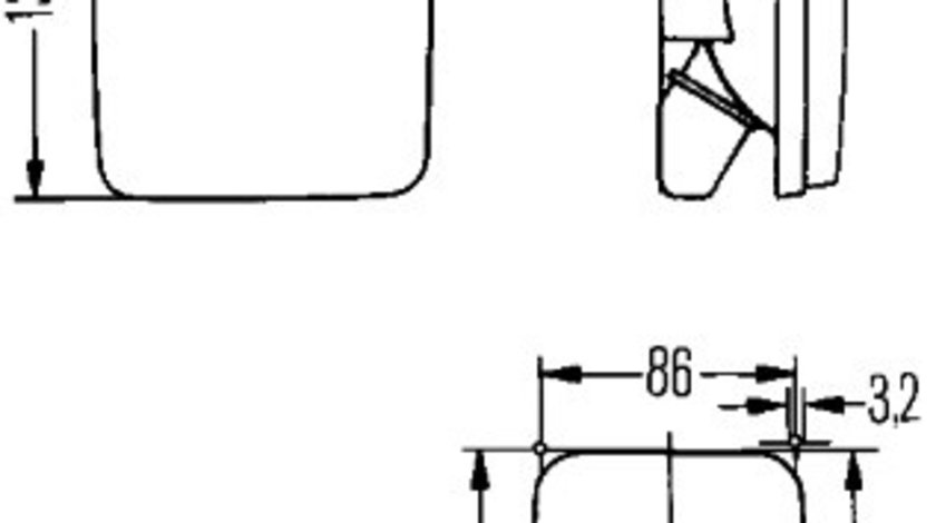 Stopuri spate stanga (2SA005200171 HELLA)