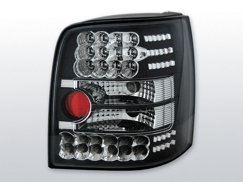 Stopuri VW Passat 3B Variant negru pe LED #1676816