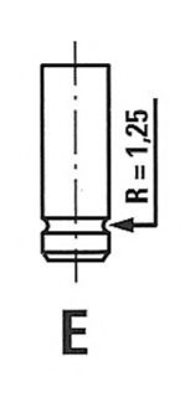 Supapa admisie FIAT SCUDO combinato (220P) (1996 - 2006) FRECCIA R4243/SCR piesa NOUA