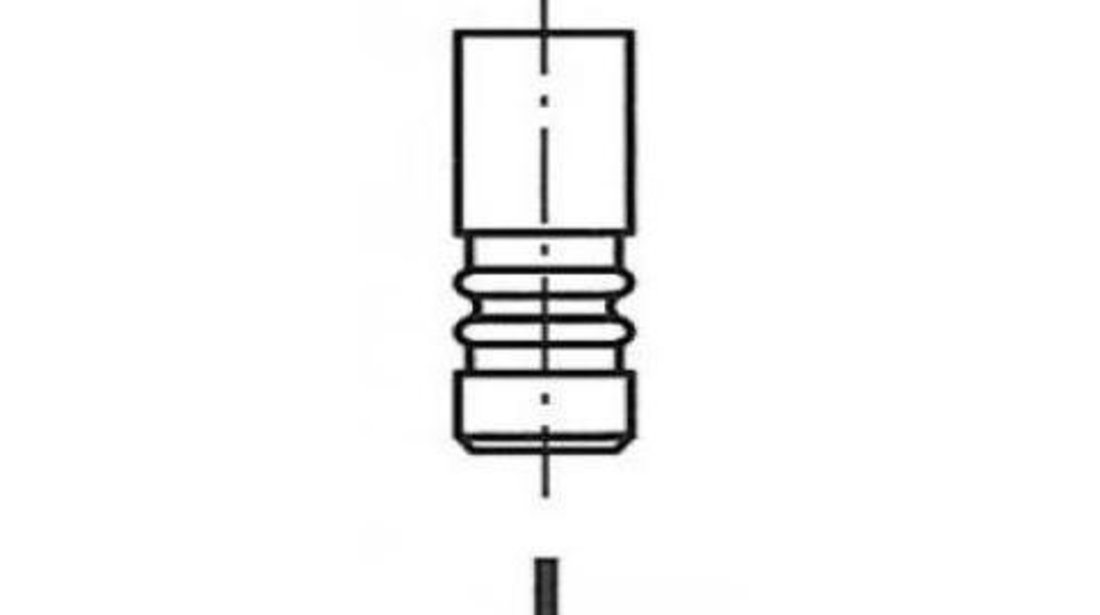 Supapa admisie Ford FIESTA V (JH_, JD_) 2001-2010 #2 039VE31048000