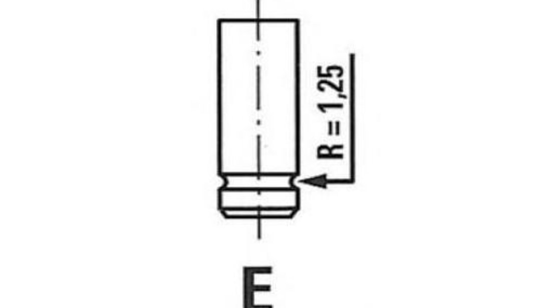 Supapa admisie Opel KADETT D (31_-34_, 41_-44_) 1979-1984 #2 011VE30455000