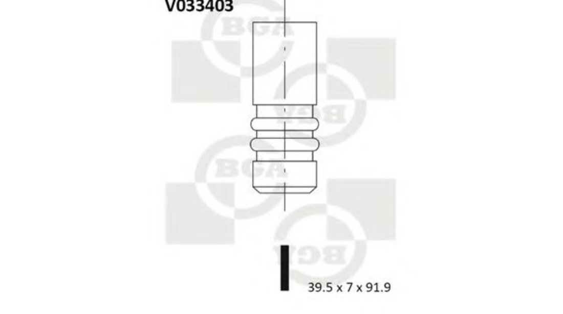 Supapa admisie SEAT TOLEDO II (1M2) (1998 - 2006) BGA V033403 piesa NOUA