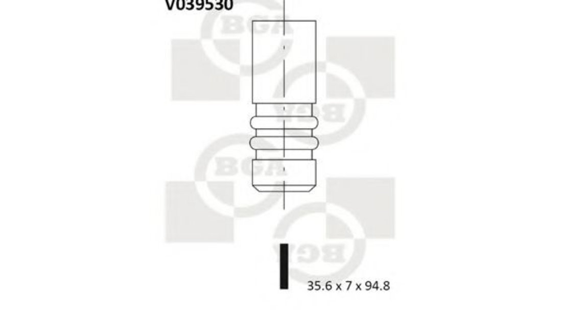 Supapa admisie VW POLO (6N2) (1999 - 2001) BGA V039530 piesa NOUA