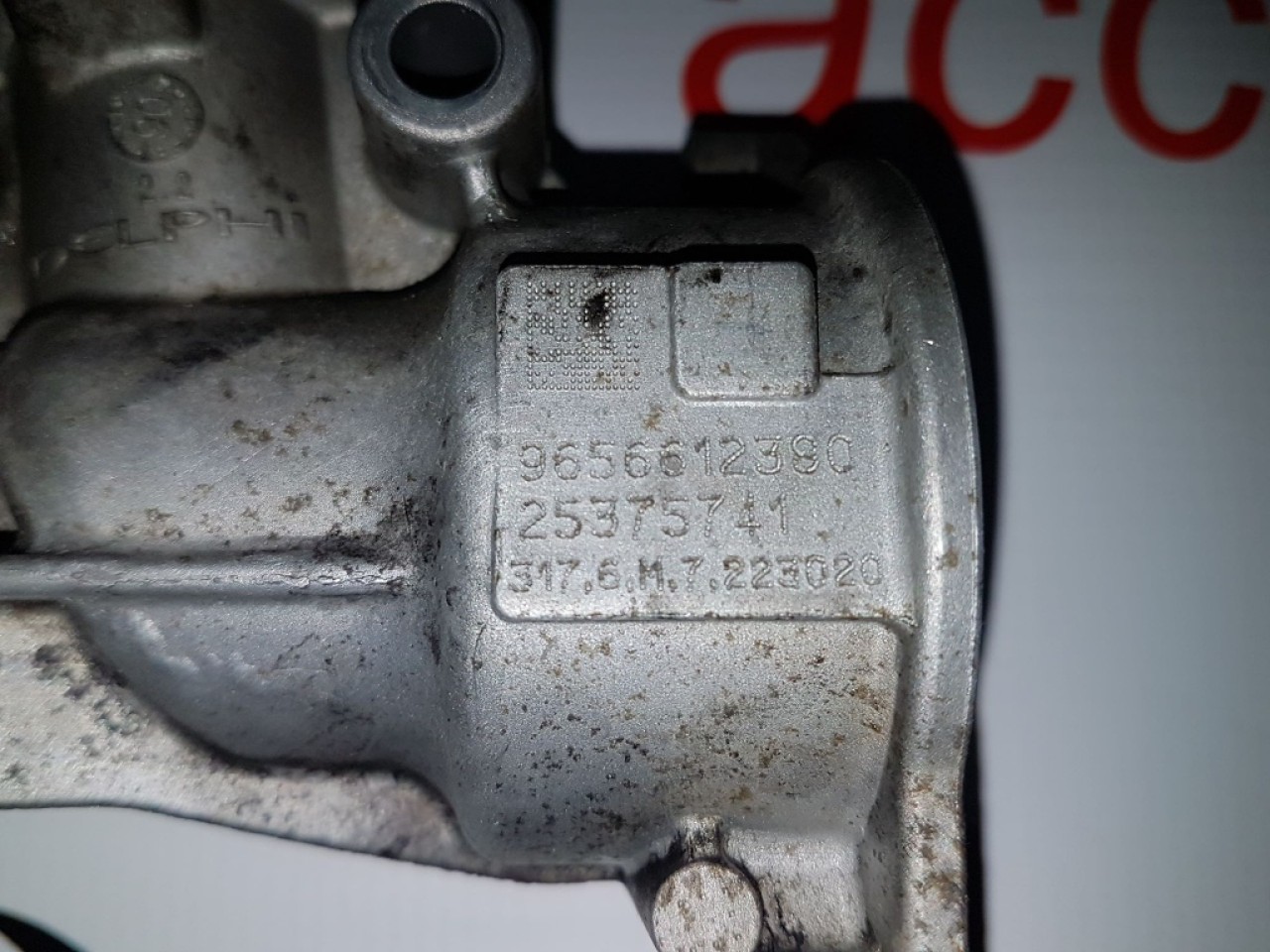 Supapa egr 9656612380 citroen c5 III 2.0 hdi rhf 140 cai